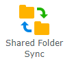 Synology Shared Folder Sync Icon